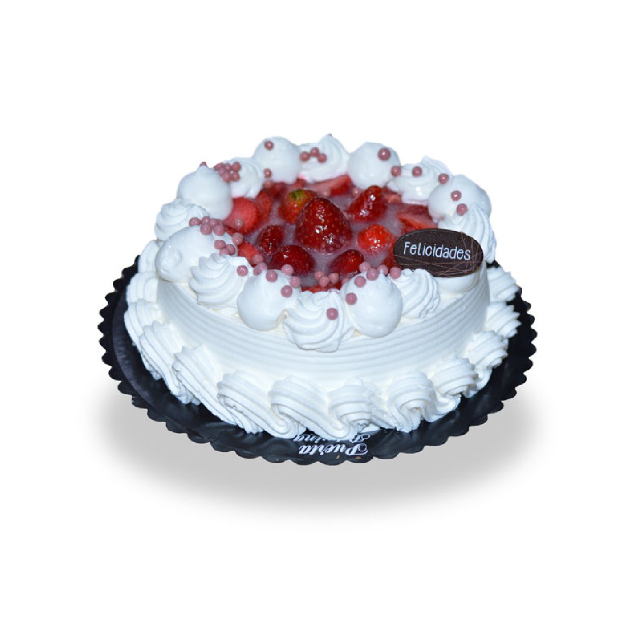 Tarta de fresas naturales