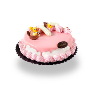 Tarta de fresa y nata
