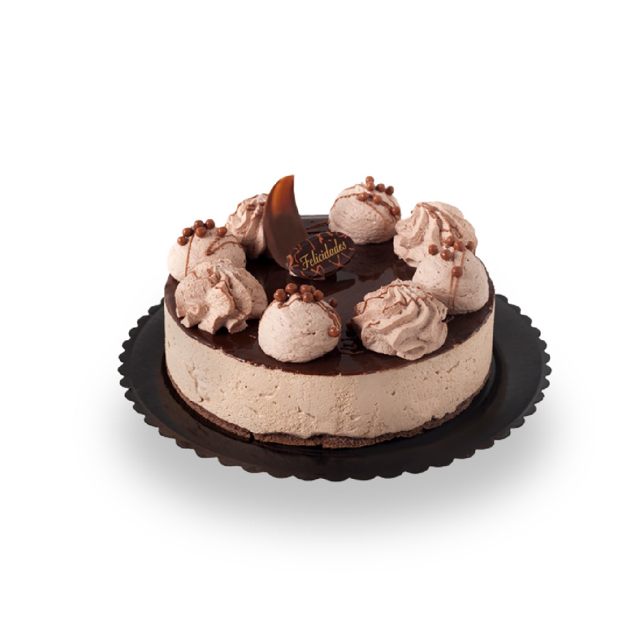 Tarta de mousse de chocolate